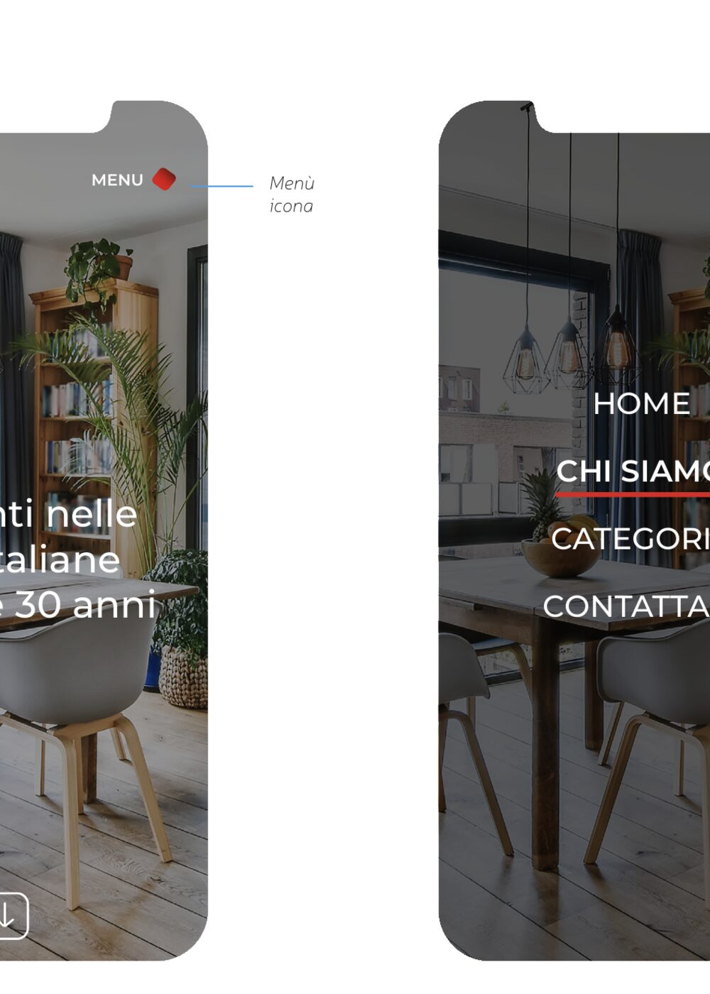 Cassese Home — versione mobile