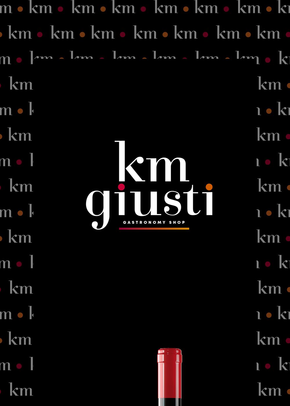Km Giusti — declinazione su fondo scuro
