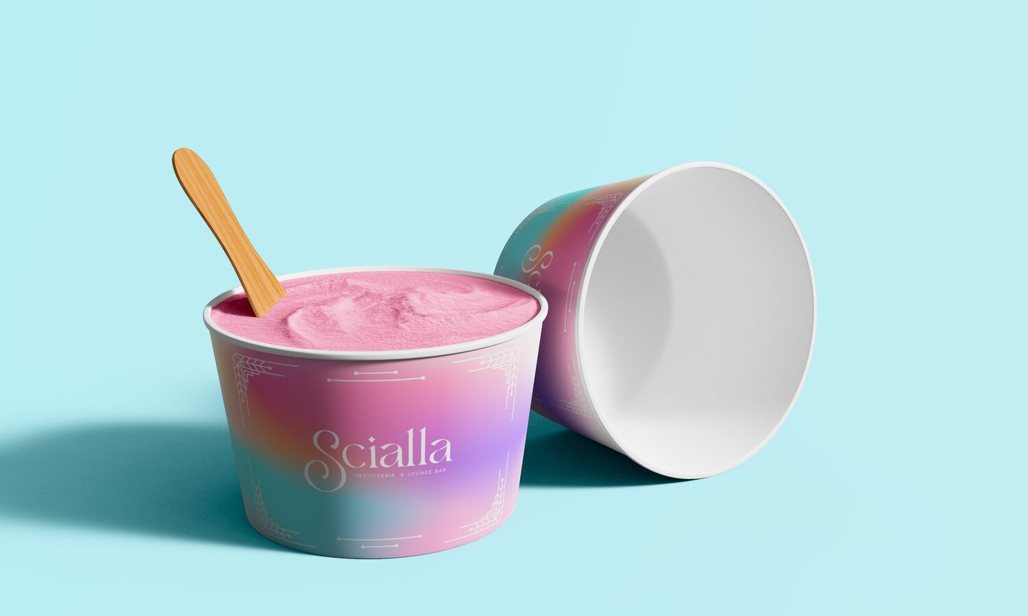 Pasticceria Scialla — coppetta di gelato